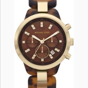 Michael Kors Showcase Tortoise Watch MK5609